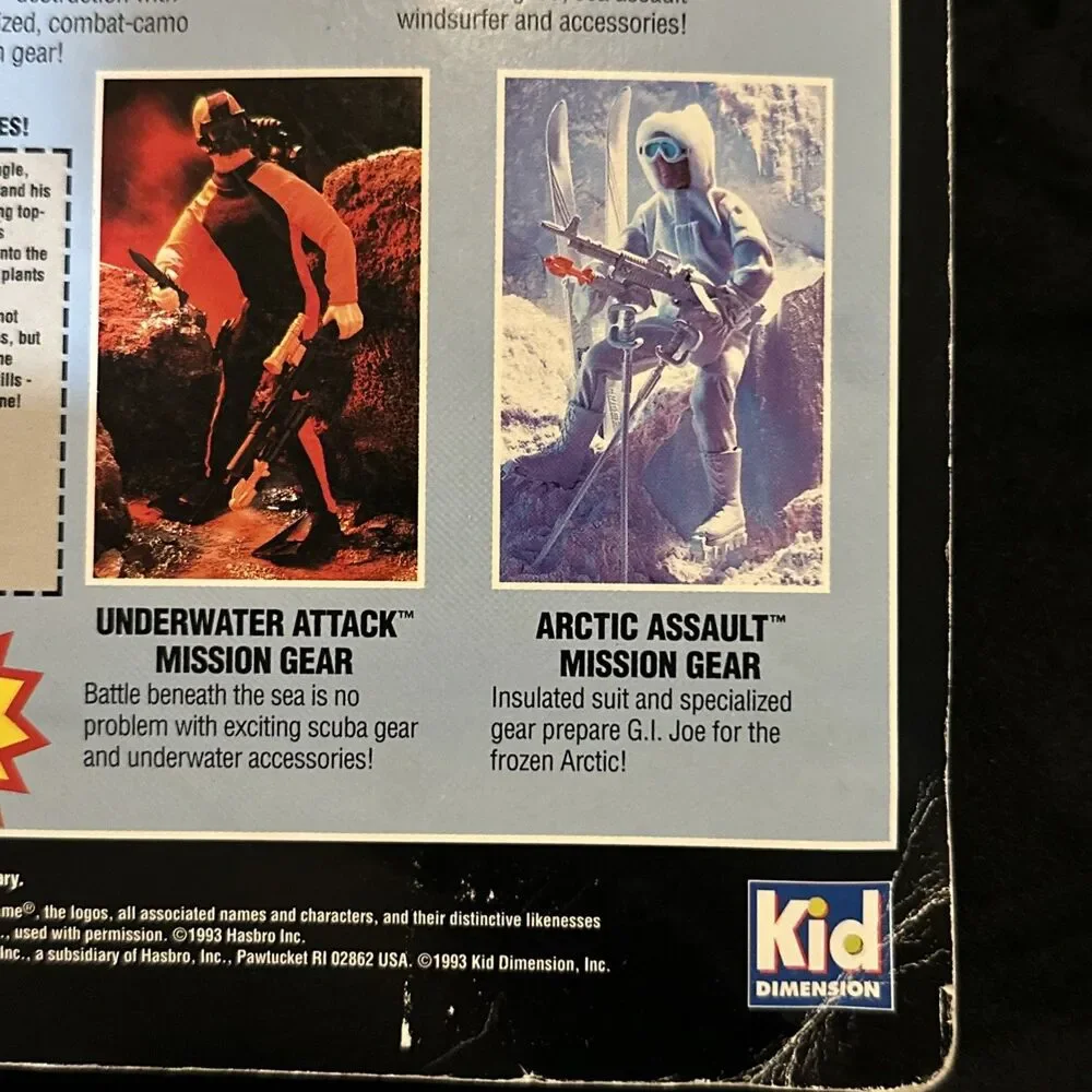 This is a sealed 1993 Hasbro G.I. Joe: Hall of Fame Mission Gear